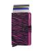 Secrid Mini Wallet Portemonnee Zebra Fuchsia
