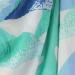 Sarlini Langwerpige Sjaal Multi Print Blauw