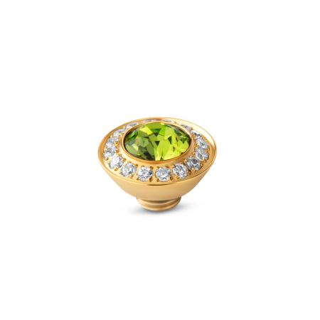 Melano Vivid Radiant Steentje Citrus Green | Goud