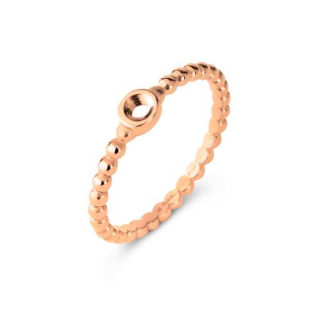 Melano Twisted Ring Tiem Rosé