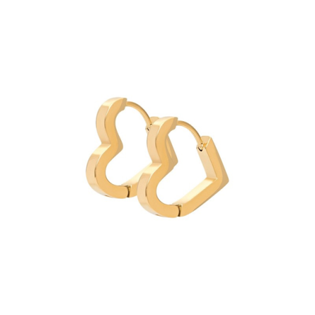 iXXXi Oorringen Heart Goud