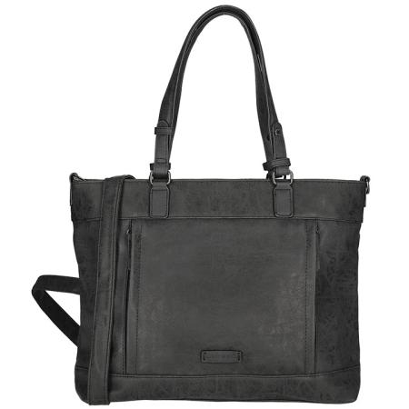 Enrico Benetti Shopper 15'' Ruby Zwart