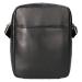 Leather Design Schoudertas Unisex Zwart
