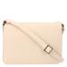 Leather Design Schoudertas met Overslag Revival Vintage Beige