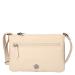 Leather Design Schoudertas met Overslag Revival Vintage Beige