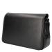 Leather Design Schoudertas met Overslag Revival Vintage Zwart