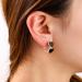 Day&Eve Oorbellen Hearts Hoop | Goud