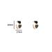 Day&Eve Oorbellen Hearts Hoop | Goud