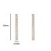 Day&Eve Oorbellen Fine Strass | Goud