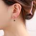 Day&Eve Oorringen Heart + Bead Zwart | Goud