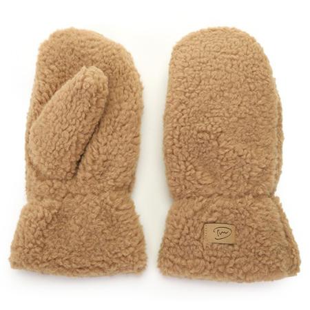 I'm Dutch Teddy Wanten Mottolino Camel