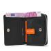 dR Amsterdam 67-Series Rits Portemonnee RFID Zwart
