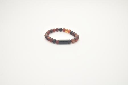 JOSH Heren Armband met Natuursteen Dream Agate | 09313-BRA