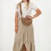 Charm London Corduroy Moonbag Schoudertas Valley Taupe