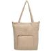 Charm London Corduroy Shopper/Schoudertas Valley Zand