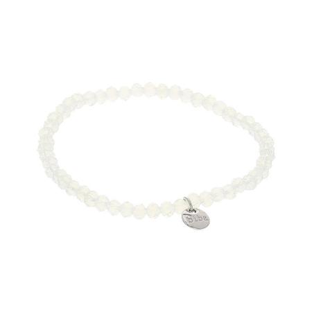 Biba Kralen Armband Wit | 4 mm