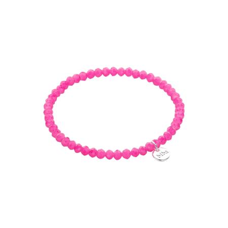 Biba Kralen Armband Fuchsia | 4 mm