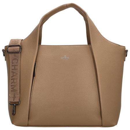 Charm London Handtas/Schoudertas Mulberry Street Taupe