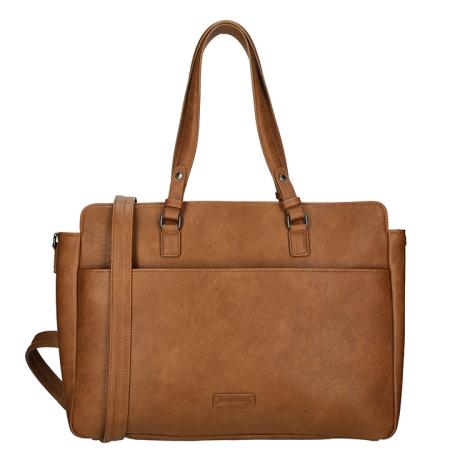 Enrico Benetti Dames Laptoptas 15'' Lily Cognac