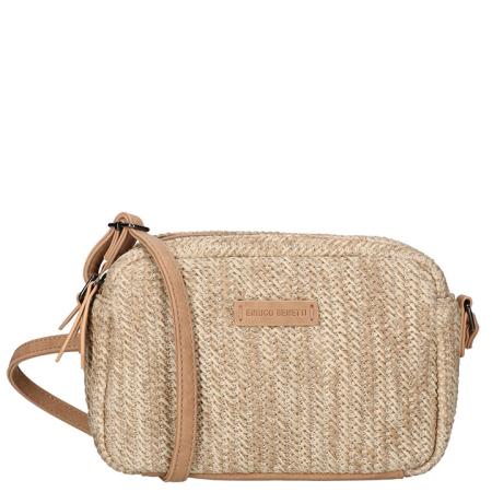 Enrico Benetti Rieten Schoudertasje Summer Misty Rose