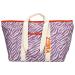 Zebra Trends Strandtas Elise Lila Zebra