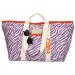 Zebra Trends Strandtas Elise Lila Zebra