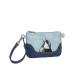 Hi-di-hi Schoudertas/Clutch/Portemonnee Melody Blauw