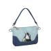 Hi-di-hi Schoudertas/Clutch/Portemonnee Melody Blauw