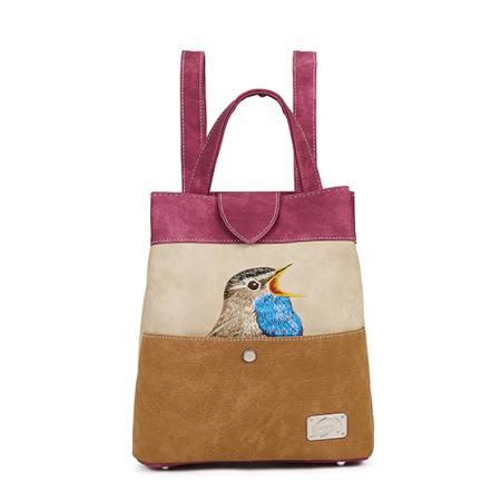 Hi-di-hi Rugzak/Schoudertas Song Song Blue Cognac/Roze