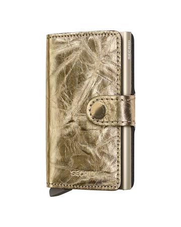 Secrid Mini Wallet Portemonnee Crunch Gold
