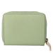 Leather Design Zip Around Portemonnee RFID Revival Vintage Jade
