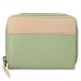 Leather Design Zip Around Portemonnee RFID Revival Vintage Jade