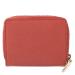 Leather Design Zip Around Portemonnee RFID Revival Vintage Marshala