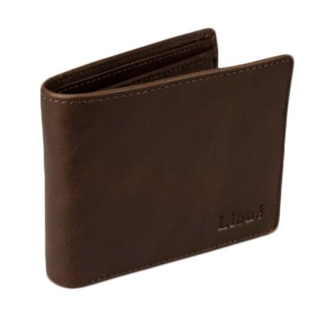 Lioné Billfold Portemonnee Max Donker Bruin