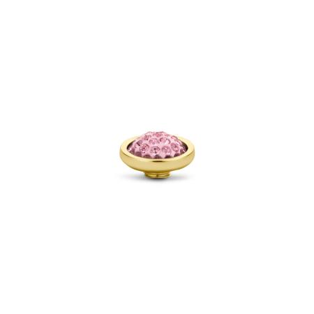 Melano Vivid Shiny Steentje Light Rose | Goud