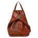 Bear Design Vouw Rugzak Lisa Cognac