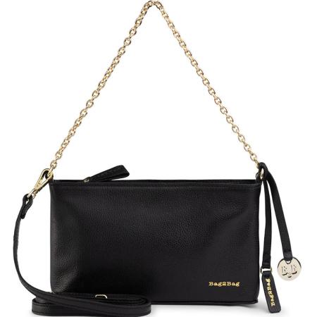 Bag2Bag Schoudertas Milan Zwart