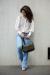 Bag2Bag Shopper/Schoudertas Floro Zwart