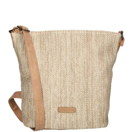 Enrico Benetti Rieten Schoudertas Summer Misty Rose