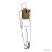 Daniel Ray Gecoat Canvas Rolltop Rugzak 15.6'' Griffith Khaki