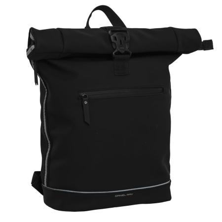 Daniel Ray Waterproof Rolltop Rugzak Fietstas 15'' Zwart