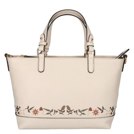 Leather Design Handtas/Schoudertas Revival Vintage Lola Off White