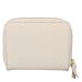 Leather Design Zip Around Portemonnee RFID Revival Vintage Lola Off White
