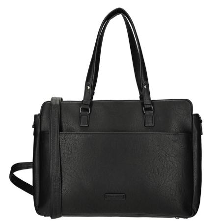 Enrico Benetti Dames Laptoptas 15'' Lily Zwart