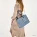 Charm London Shopper/Schoudertas Bond Licht Blauw