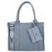 Charm London Shopper/Schoudertas Bond Licht Blauw
