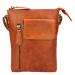 Leather Design Schoudertasje Hunter Natural