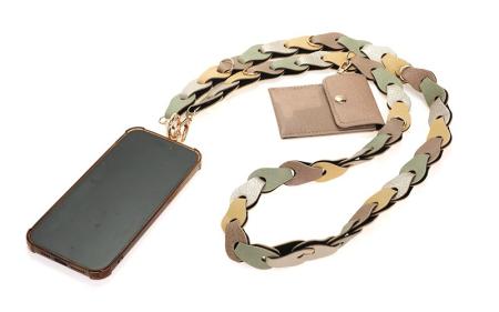 I'm Dutch Telefoonkoord met Portemonneetje Jip Pastel