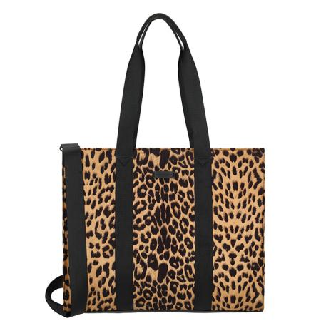 Enrico Benetti Laptop Shopper 14'' Jill Leopard Camel
