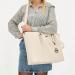 Charm London Birmingham - Handtas/Schoudertas 15.6'' - Cream